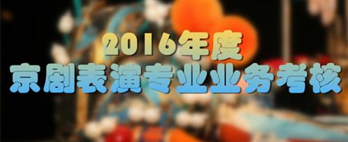 长腿黑丝高跟内射17c国家京剧院2016年度京剧表演专业业务考...